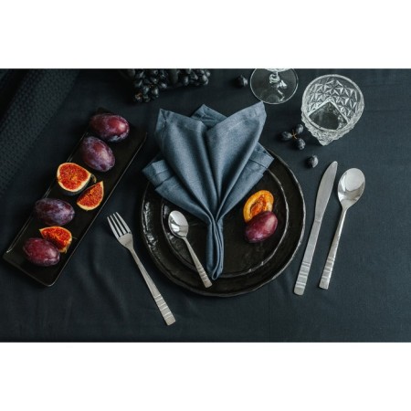 Dining Dilan "Ravington", length 20.1 cm, thickness 1.2 mm, silver color-5