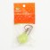 Light beacon on a collar for large and medium dogs, yellow