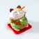 Souvenir Ceramics "Mani-Nekko in costume suites" 4.5x3.8x4.6 cm set 5 pcs