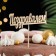 Topper "Congratulations" 10x4 cm give beautifully
