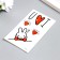 Tattoo on the body color "Bunny - recognition of love" 10.5x6 cm