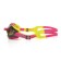 ATEMI M102 swimming glasses, silicone, pink/yellow color