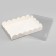 White cookie box, 25 x 18 x 4 cm