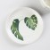 Ceramic tea set with a spoon "Botany", 2 items: a cup 200 ml, saucer, color mix