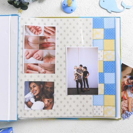 Photo album with stickers in the gift package "Our Angel", 10 sheets-2