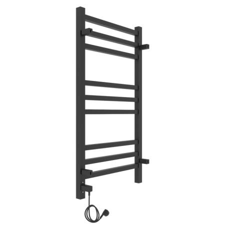 Two -towel electric Laris Astor ChKCh9, 350x700 mm, 9 crossbars, right, black-6