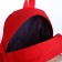 Baby backpack on lightning, red color