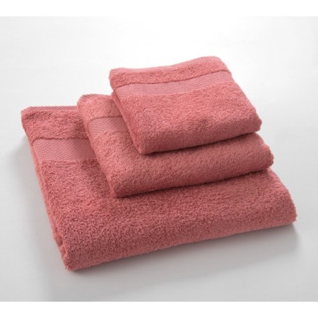 Terry towel "Sardinia", 450 gr, size 70x140 cm, terracotta color-1