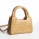 Bag Female Tout with zipper, beige color