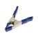 Strutzin reinforced tick -shaped tundra, 4 ", metal, clamp up to 25 mm, 100 mm