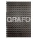 A4 notebook, 48 sheets in a cage, on a crest, "grapho", cardboard cover, offset unit, mix