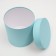 Set of round boxes 5 in 1 "paints", turquoise, 25 x 25 x 25 - 19 x 19 x 19 cm