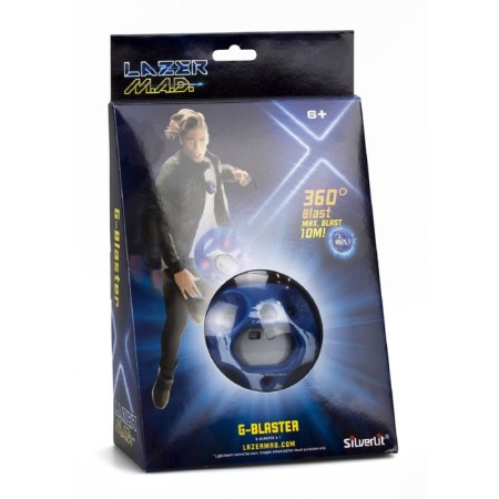 Laser grenade, light and sound effects, timer 1-10 second