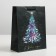 Laminated vertical "Christmas tree", MS 18 x 23 x 8 cm, New Year
