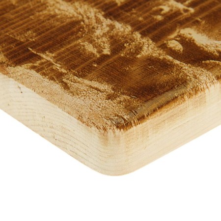 Board from the massif “Bear”, square, 18 × 18 cm-2