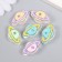 Busina plastic "Summer breeze. Saturn" Gloss Mix 2.2x1.8x0.8 cm