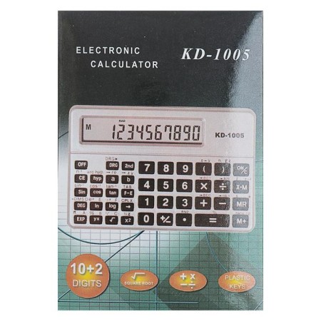 Engineering calculator with cover 10 - discharge, KD - 1005-4