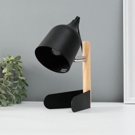 Table lamp "prestige" 1x40W E27 black 13x12x24cm