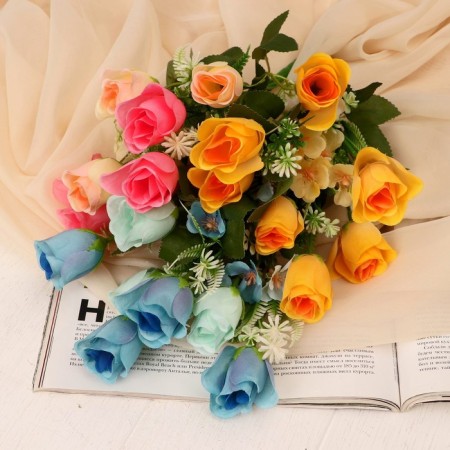 Bouquet "Rosa Linda Assorted" 4x27 cm, mix-3