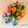 Bouquet "Rosa Linda Assorted" 4x27 cm, mix