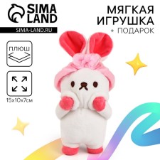 Gift set for a girl with a soft toy 