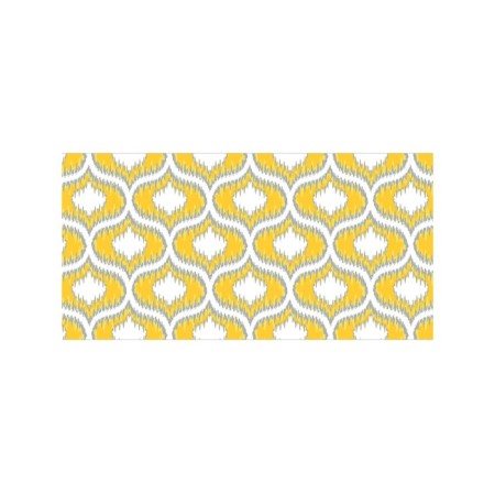 Basket for storing things "Patterns on an orange background", size 35x50 cm-1