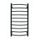 Electric towel "Sanprise" Classic P10, 500x1000 mm, universal, black