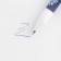 Pen with a cap and applying Soft-Touch "beloved teacher", blue paste 0.7 mm