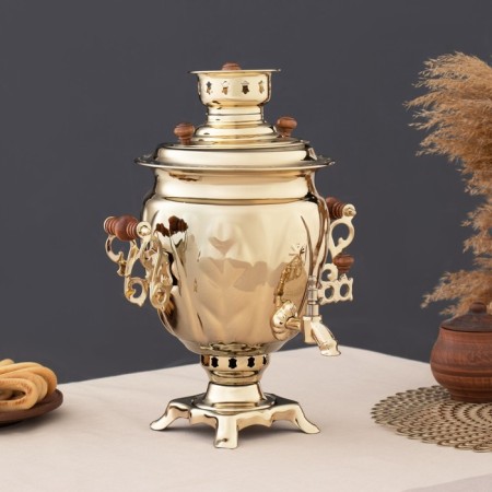 Samovar "Gold", Acorn, Fry, 2.5 liters-1
