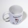 Ceramic mug "Plans for the Year", 320 ml, white color