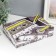Casket tree "Audio cassette" leatherette 5.5x24x17 cm