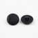 Buttons on the leg, d = 22 mm, black color