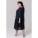 Women's dress, size 60, dark blue color