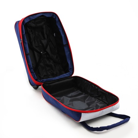 Lightning suitcase, road bag, Sacvoyage, set 2 in 1, Sacvoyage, Blue/Tricolor color-8