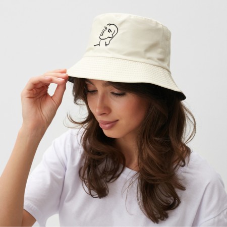 Panama Bilateral Minaku "Face" Color Beige, size 56-58-1