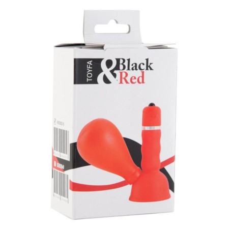 Black & red toyfa nipples with pears, red, 8.2 cm-2
