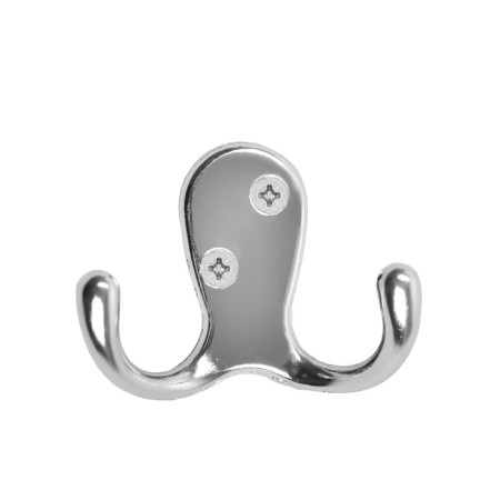 Hook furniture tundra TKD026, two -rod, chrome-2