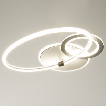 Cialogs with PDD "Circles" LED 160W gray-white 48x53x8 cm