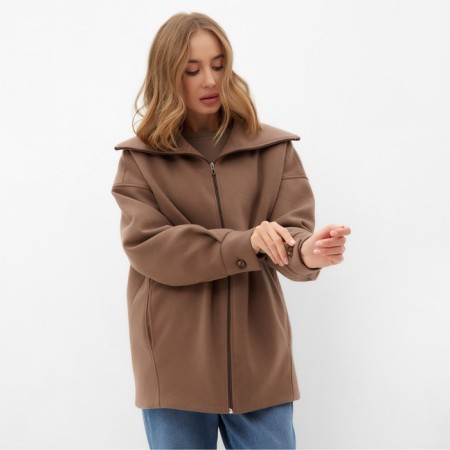 Bomber (jacket) Women's minku: casual collection, beige color, rr 48-4