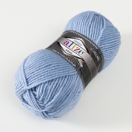 Yarn "Superlana Midi" 25% wool, 75% acrylic 170m/100g (480)-1
