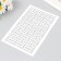 Plastic stencil "Knitted pattern" 24x16 cm