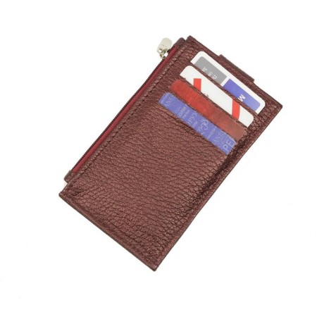 Cartholder on the button, brown color-1