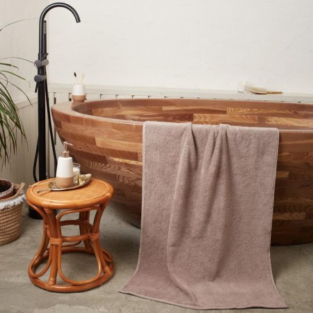 Terry Ethel Trick "Organic Stone" 70x130 cm, 100% cotton, 420g/m2-5