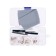 A set of tools for repairing glasses, 150 screws, pads, 3 screwdrivers, forceps, napkin