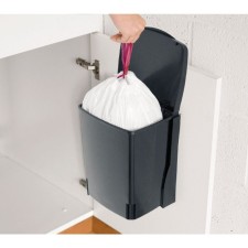 Brabantia garbage bucket, built -in, black color, 10 l