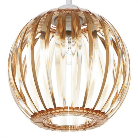 Lamp Bayerlux 3330/1, 1he27 15W, brown 21x24+60 cm-1