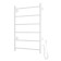 Electric towel Domoterm 109-6, 500x800 mm, right, white matte