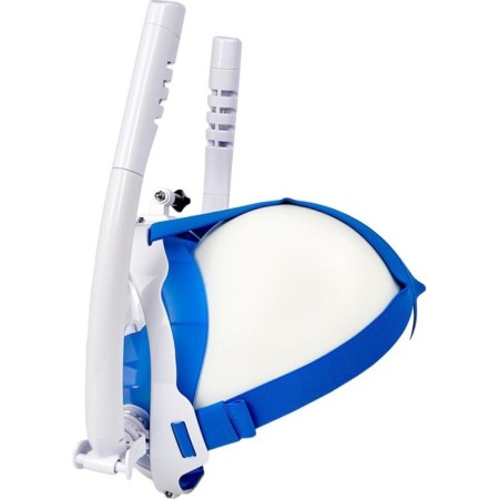 Full -faced Bradex snorkeing mask, with two tubes, size S-8