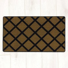 Коврик Joy Home, резиновый, шипованный «Шоколад» 45х75 см