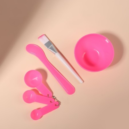 Cosmetic set for masks, 6 objects, color mix-2